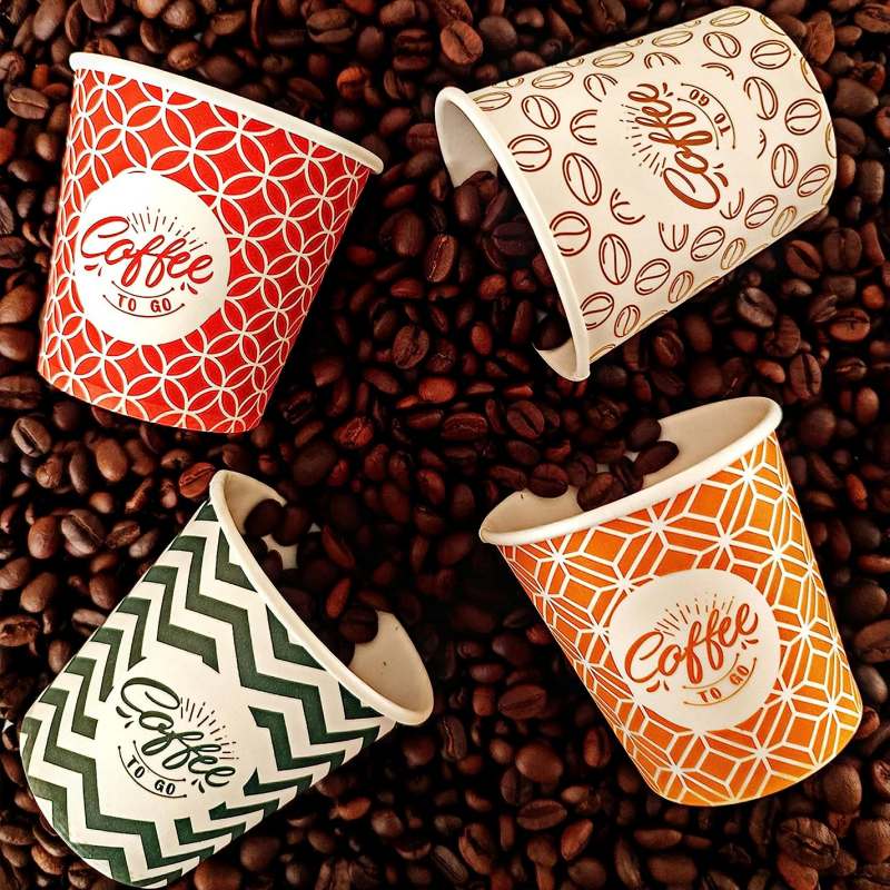 6 oz Disposable Vending Dental Coffee Single Wall Paper Cup