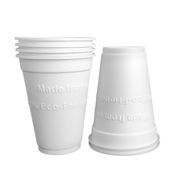 10oz GetBio® Disposable Corn Starch Drinking Cup