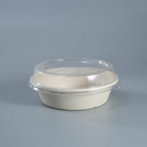 30oz getbio® disposable sugarcane bagasse round bowl