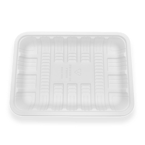 400ml getbio® disposable corn starch tray