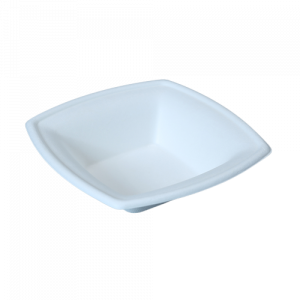 12oz getbio® disposable sugarcane bagasse square bowl