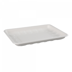 275 mm getbio® disposable sugarcane bagasse rectangular meat tray