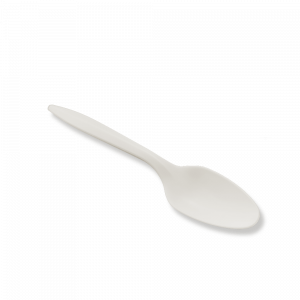 6 inch getbio® disposable corn starch spoon