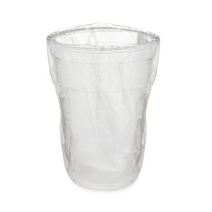 hotel/motel 9oz geteco® clear translucent individually wrapped plastic cups, 1000 cups per case
