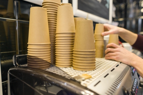 Kraft paper cup