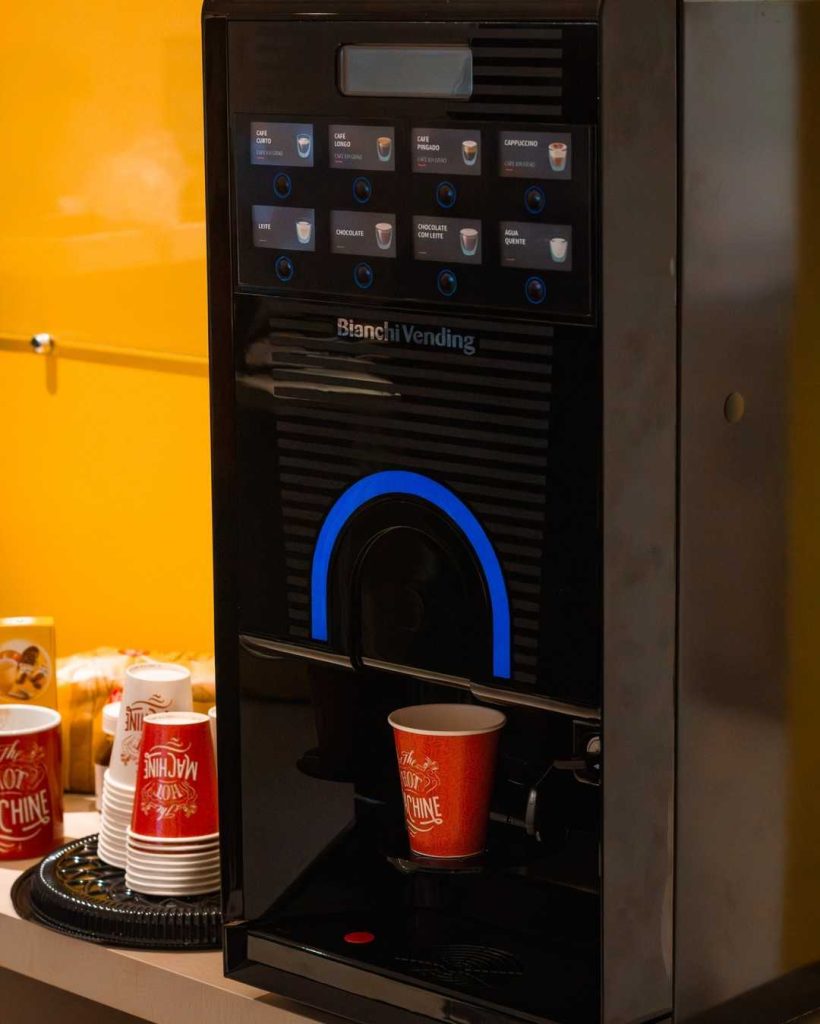 vending machines coffee paper cup