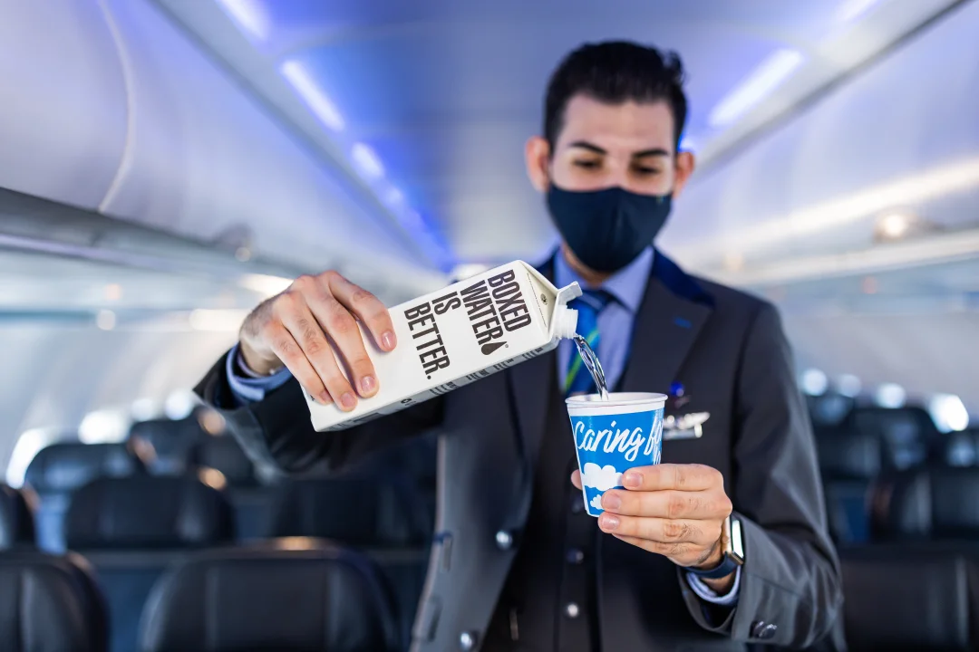 alaska airlines and boxed water paper cups supplier
