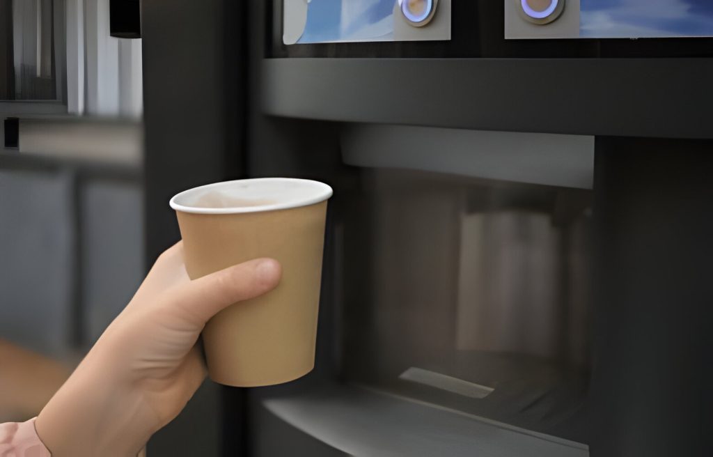 Kraft coffee vending machines paper cup