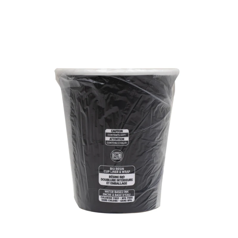 10 oz individually wrapped drinking hot single wall paper cups