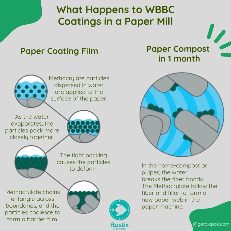 water based barrier coating process