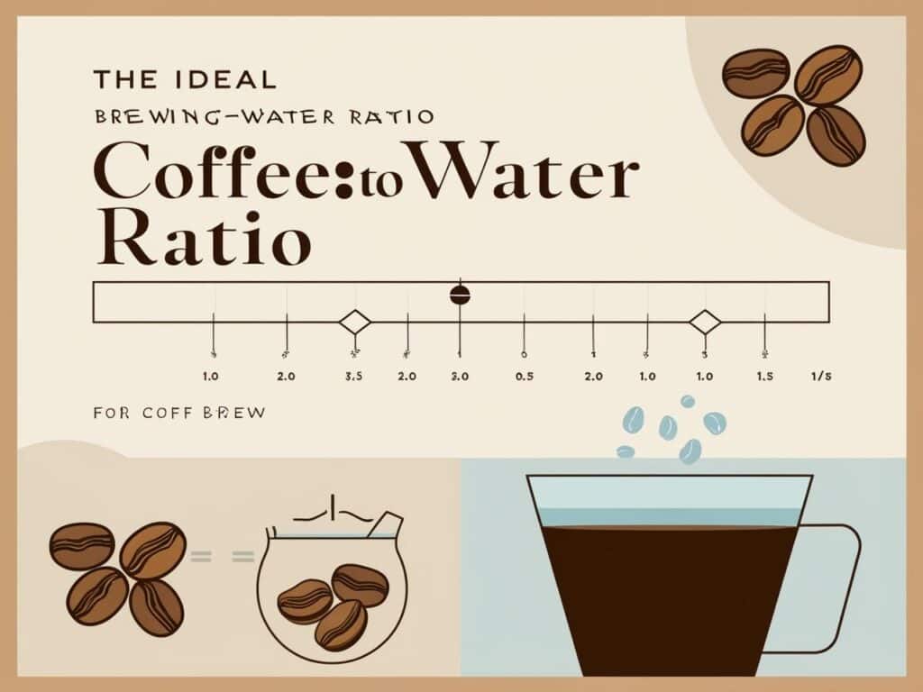 coffee to water ratio 1