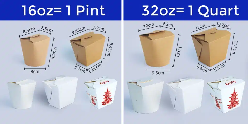 16oz pint vs 32oz quart