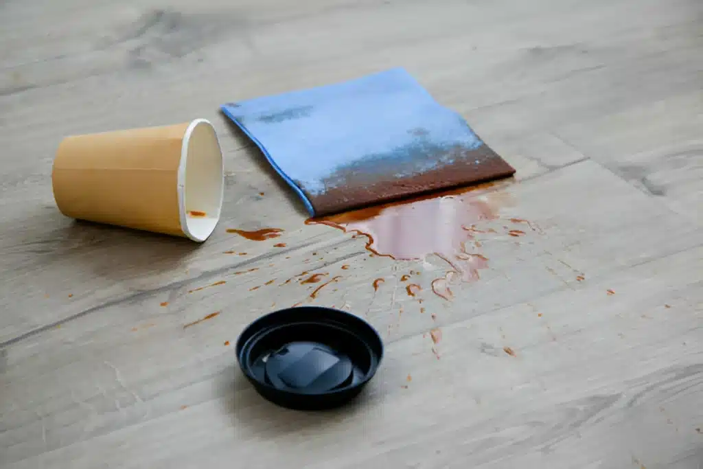 brown paper cup leakage