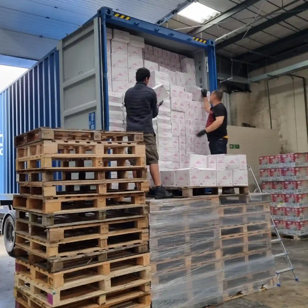 loading container