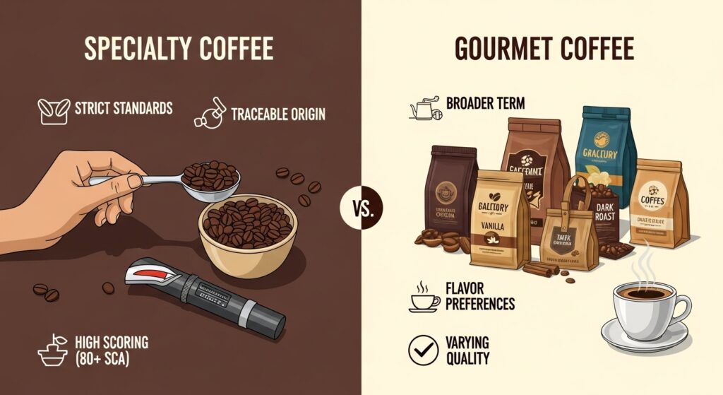 specialty coffee vs gourmet coffee 3