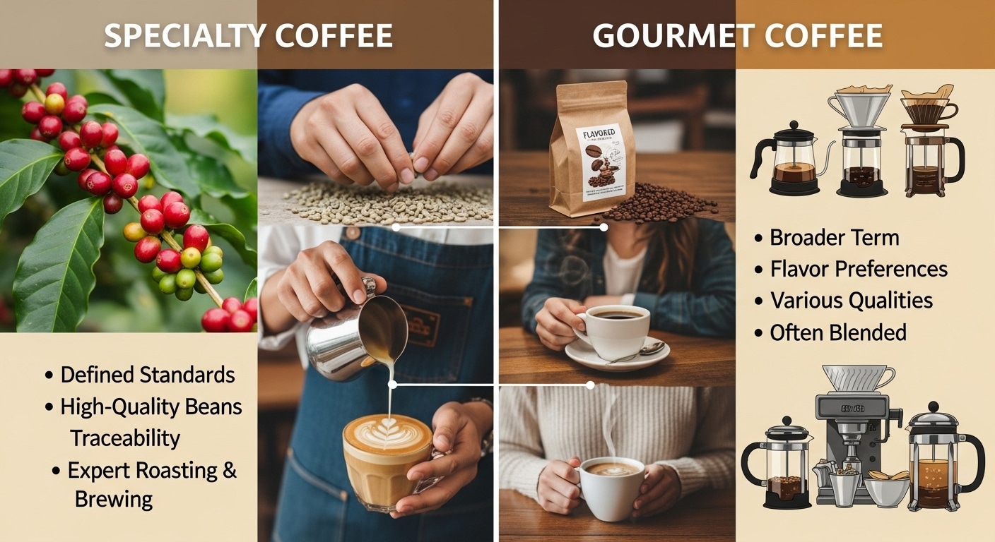 specialty coffee vs gourmet coffee 4
