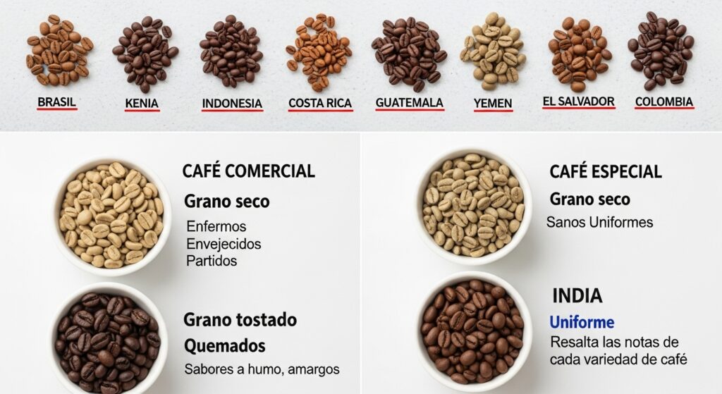 Global standard  evaluating coffee across 8 categories