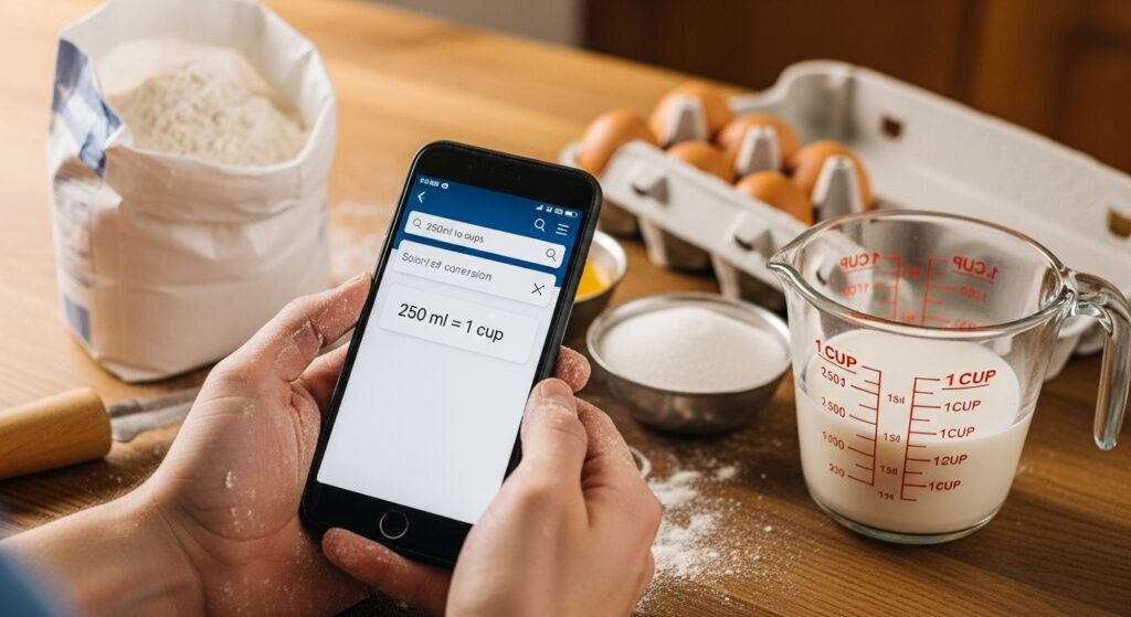 how to convert cup in ml to oz