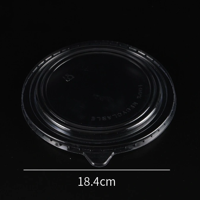 clear pet dome lid for kraft salad bowl