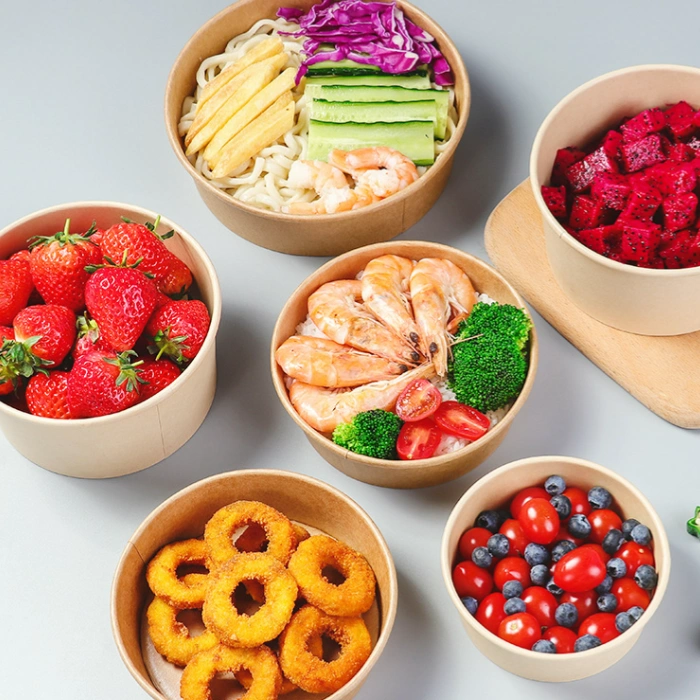 craft paper bowl for foods