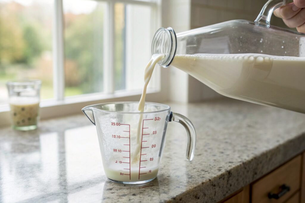 a clean and modern kitchen countertop scene showin