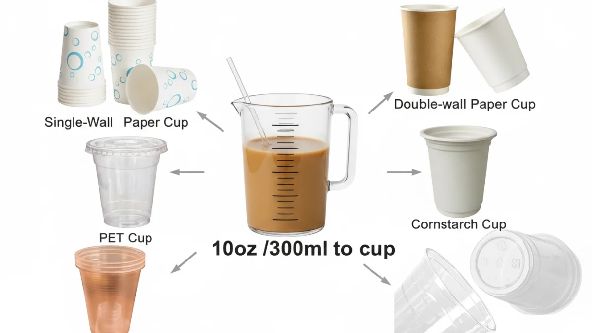 300ml to Cups and 10oz to Cups: A Complete Conversion Guide - Paper Cup Supplier & Manufacturer | 0% Plastic
