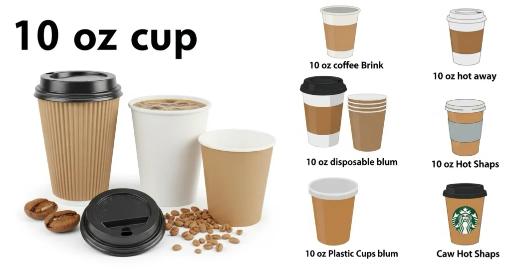 10oz 300ml coffee paperboard cups